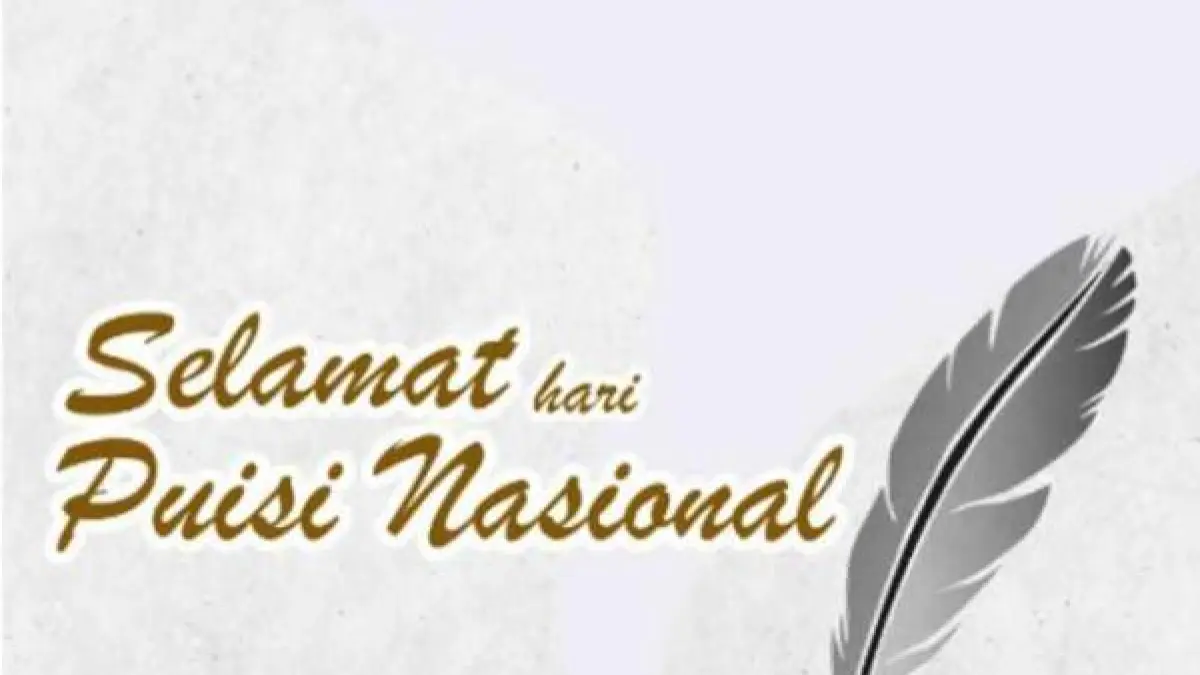 Ragam puisi di Hari Puisi Nasional 2026.