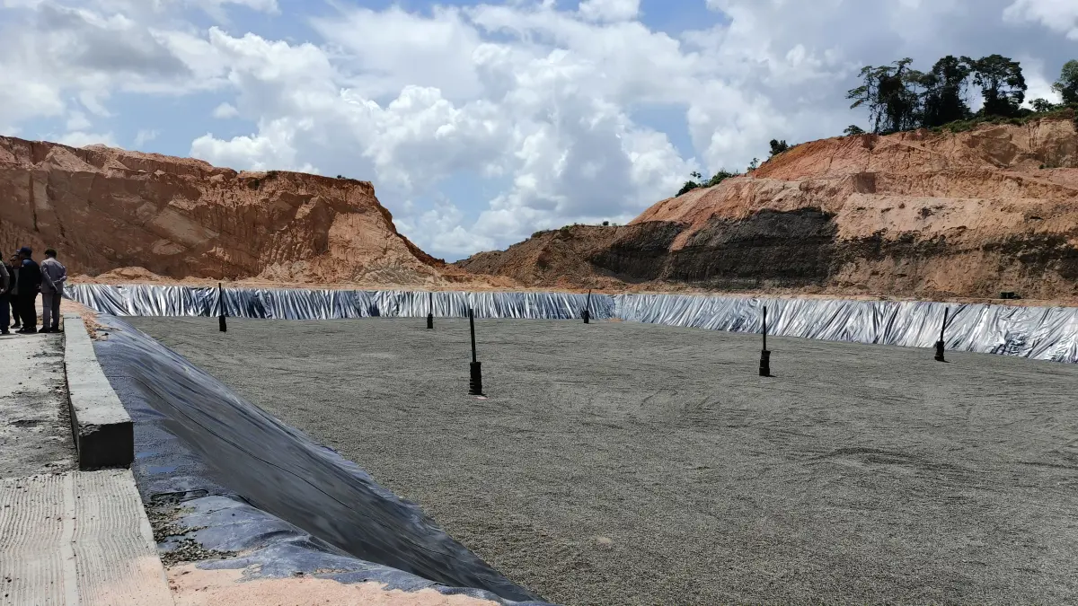 TEMUAN: Pansus LKPj menyoroti pembangunan sanitary landfill di TPA Sambutan yang dinilai belum optimal.