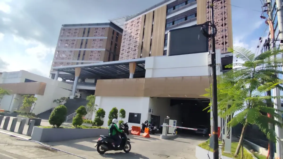 FASILITAS: Gedung baru Pasar Pagi Samarinda kini ditempati lebih dari 2 ribu pedagang, dan sementara ini dikelola Disdag Samarinda.