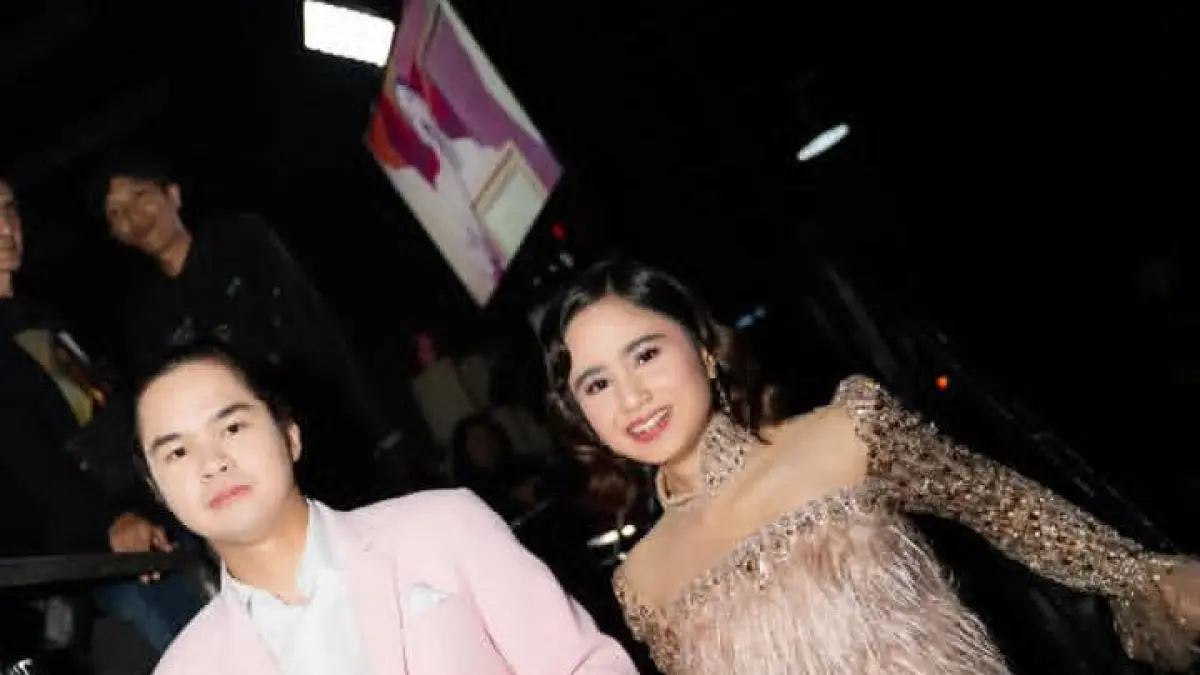 Pasangan Dul Jaelani dan Tissa Biani.