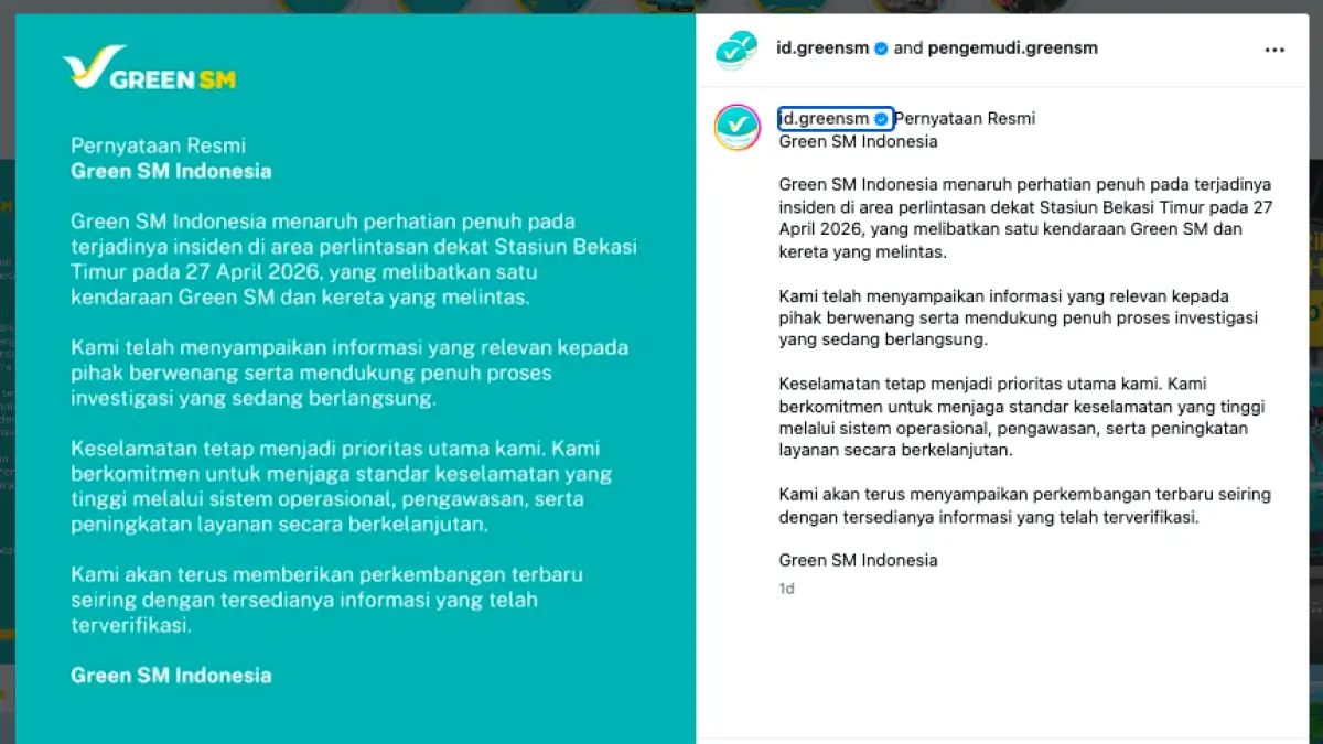 Pernyataan Green SM.