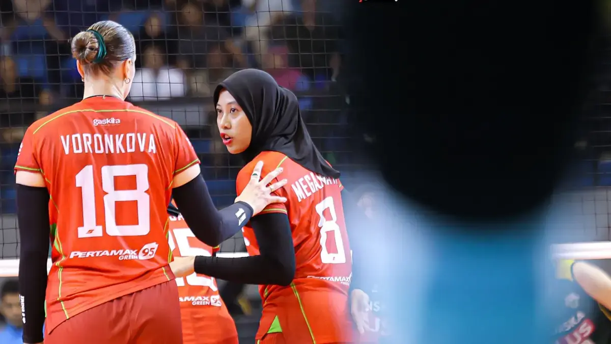 Megawati Hangestri Pertiwi yang baru saja sukses membawa Jakarta Pertamina Enduro juara Proliga 2026 mengumumkan pengunduran diri dari pelatnas timnas voli putri.