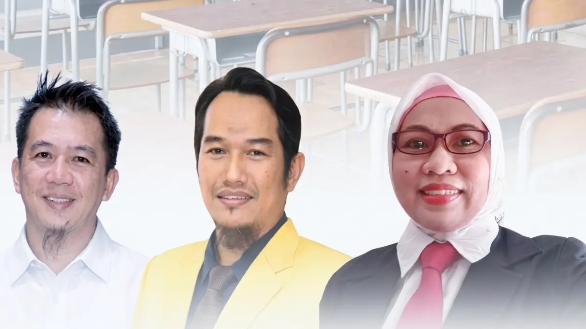 PRESTASI: Dari kiri; Eriansyah, Erwan Sulistyanto, dan Hj Fitriyana. 