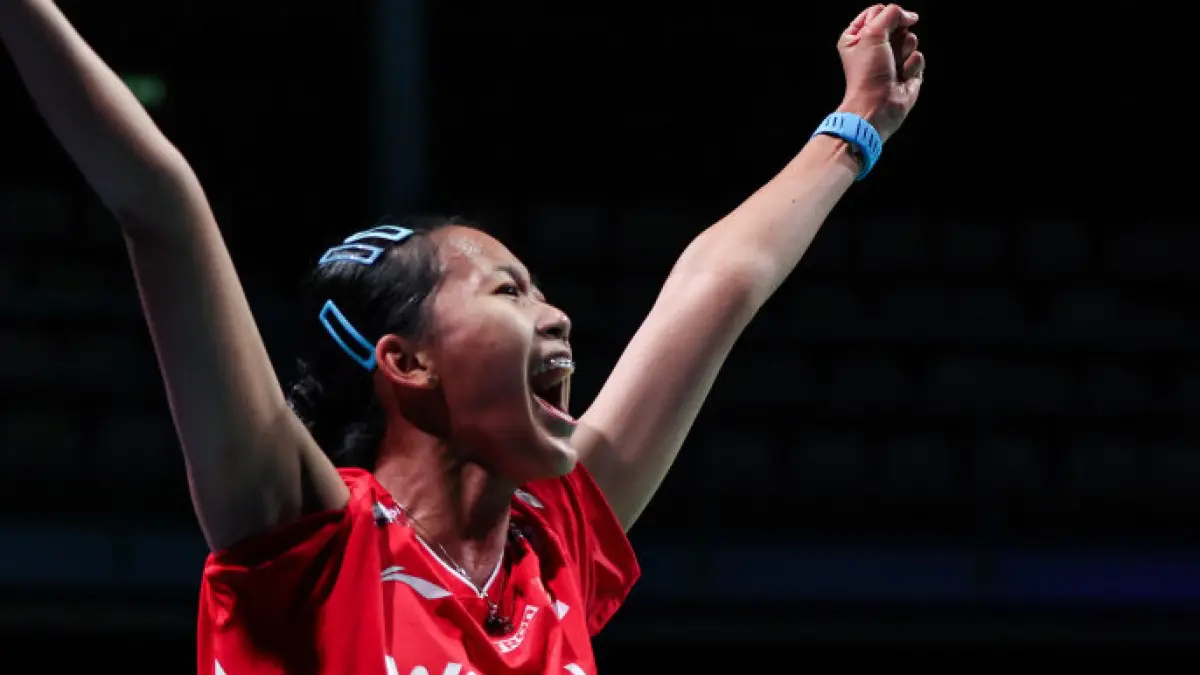 Putri Kusuma Wardani cs membawa Timnas Indonesia ke semifinal Uber Cup 2026.