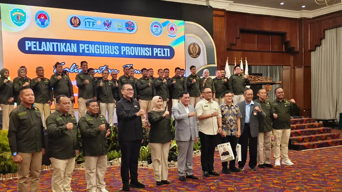 Rakernas PELTI 2026 di Balikpapan sekaligus melantik Pengurus Provinsi PELTI Kaltim. 