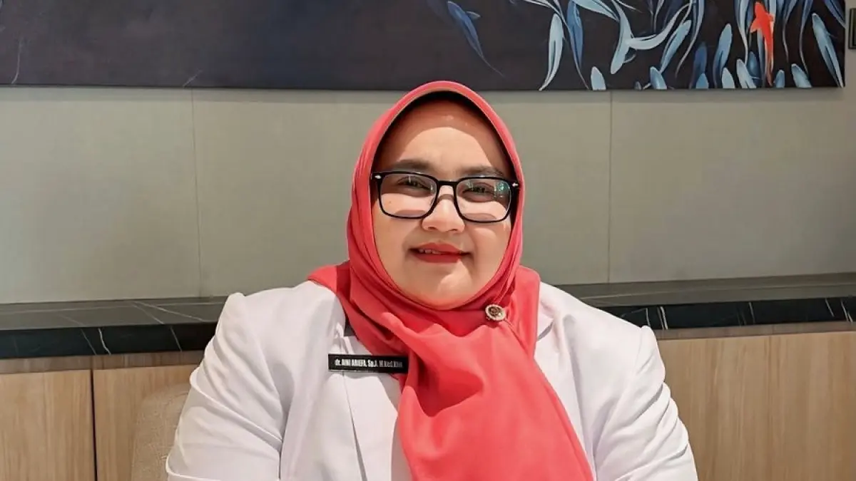dr Aini Ariefa SpA, Konselor Menyusui RSUD Aji Muhammad Parikesit Samarinda.