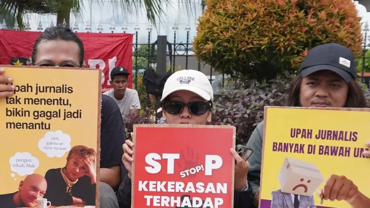 PERHATIAN: Pada momentum Hari Buruh 2026, AJI menyoroti persoalan upah rendah, relasi kerja tidak sehat, hingga minimnya perlindungan sosial bagi pekerja media di Kaltim. IST/KP