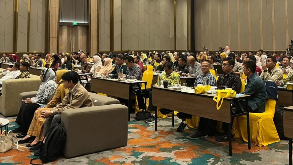 Sarasehan Pendidikan yang digelar di Hotel Fugo Samarinda, Sabtu (2/5). (FOTO NASYA/KP)