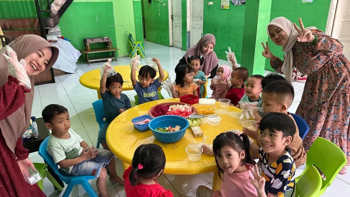 TERBUKA: Ceria Daycare membuka lebar-lebar akses orangtua untuk melihat kondisi riil di dalam daycare, termasuk aktivitas anak dari pagi hingga sore. IST/KP