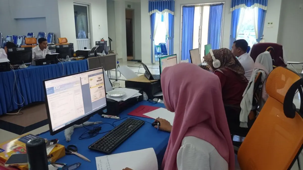 BELUM JELAS: Rencana penambahan rombel di SMA 1 Bontang pada SPMB tahun ini menunggu keputusan yang tertuang dalam juknis SPMB. ADIEL KUNDHARA/KP