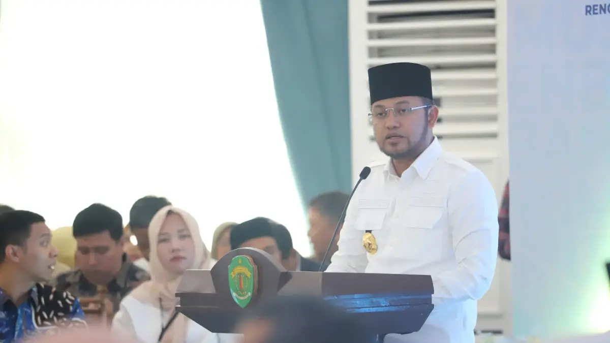 Gubernur Kaltim Rudy Mas