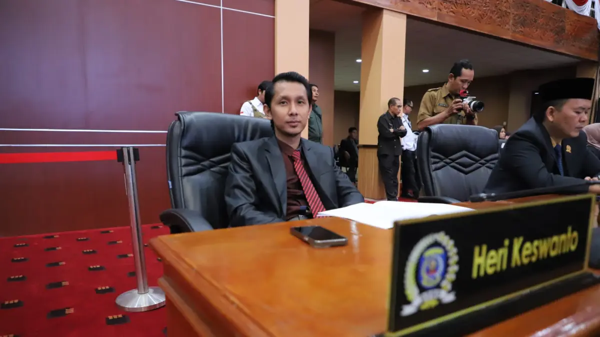Ketua Komisi A DPRD Bontang Heri Keswanto.