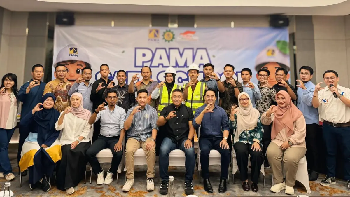 KOMITMEN: Melalui PAMA SAFE School, PAMA BPOP kembali menegaskan komitmennya mendukung peningkatan kualitas pendidikan sekaligus keselamatan kerja.