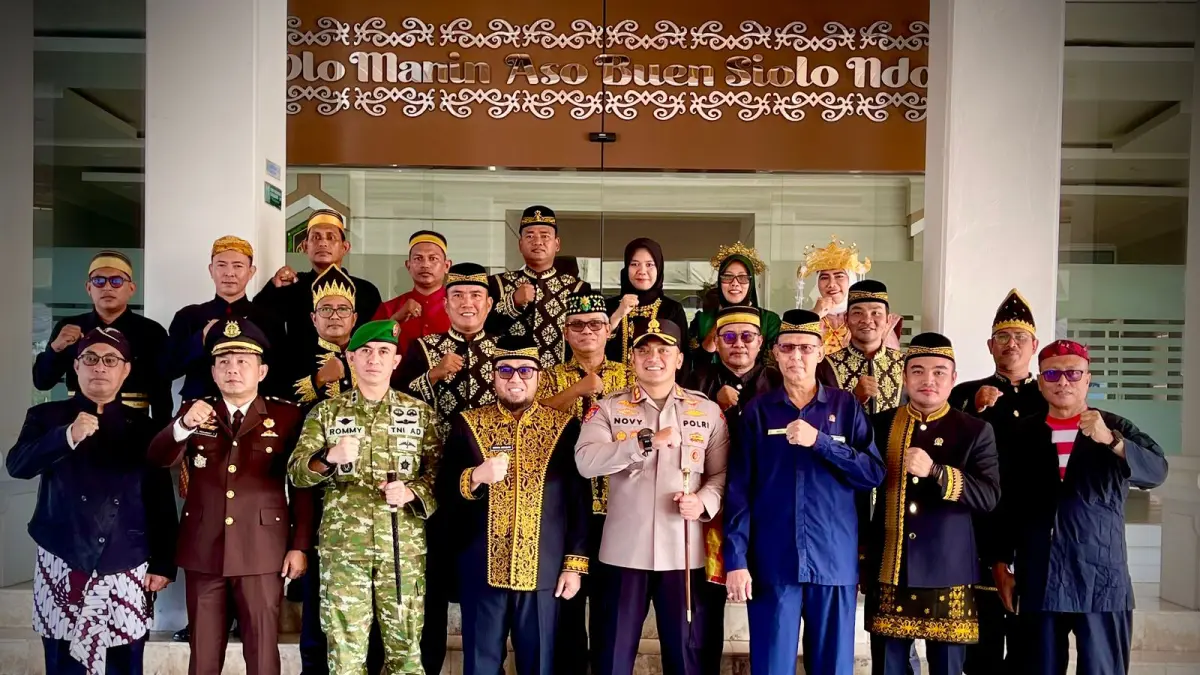 PENDIDIKAN MAJU: Anggota DPRD Paser Edwin Santoso menghadiri peringatan Hardiknas 2026, Sabtu (2/5).&nbsp;