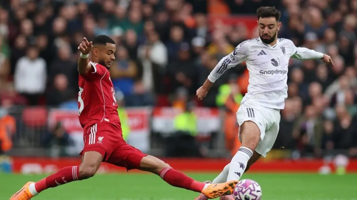 Duel Manchester United vs Liverpool. 