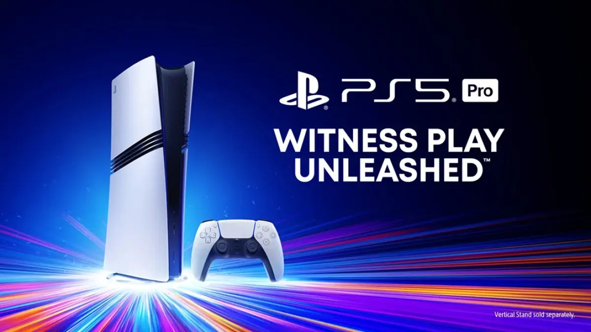 Ilustrasi: Konsol game PS5 Pro Vertical Stand. (PlayStation Blog)