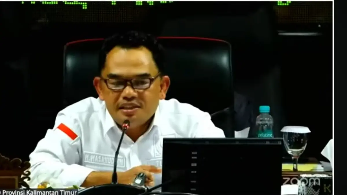 Ketua DPRD Kaltim Hasanuddin Mas