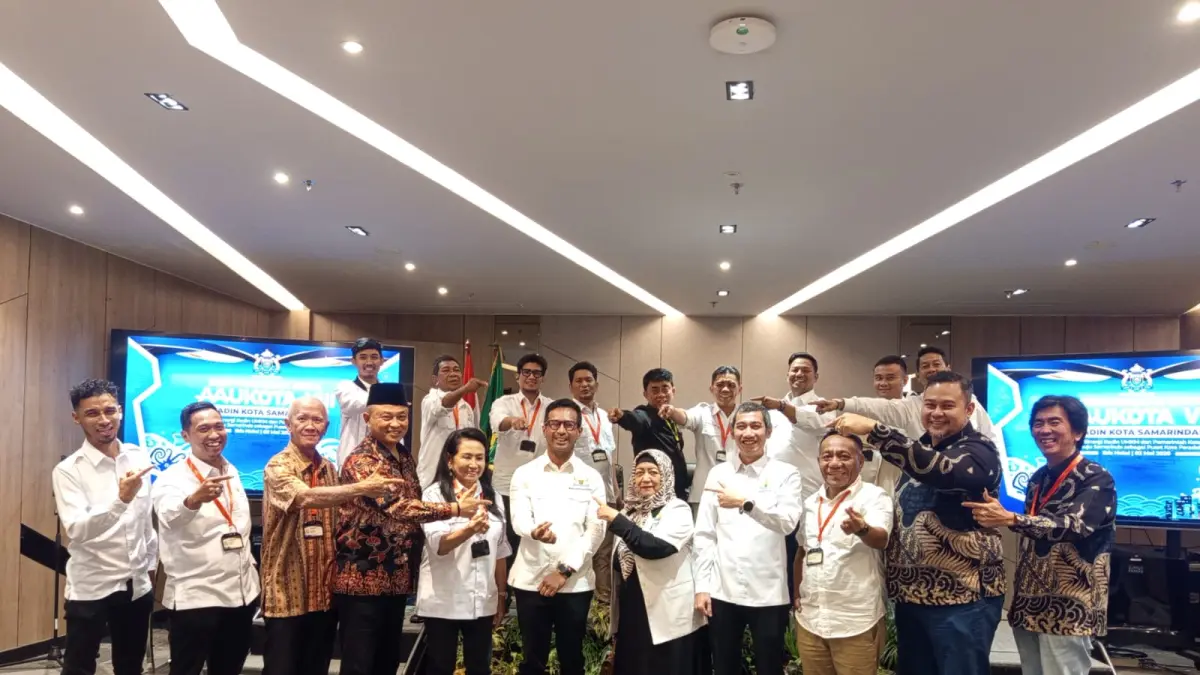 Muhammad Ridwan terpilih aklamasi sebagai Ketua Kadin Samarinda periode 2026–2031 dalam Mukota VIII di Hotel Ibis, Sabtu (2/5/2026).