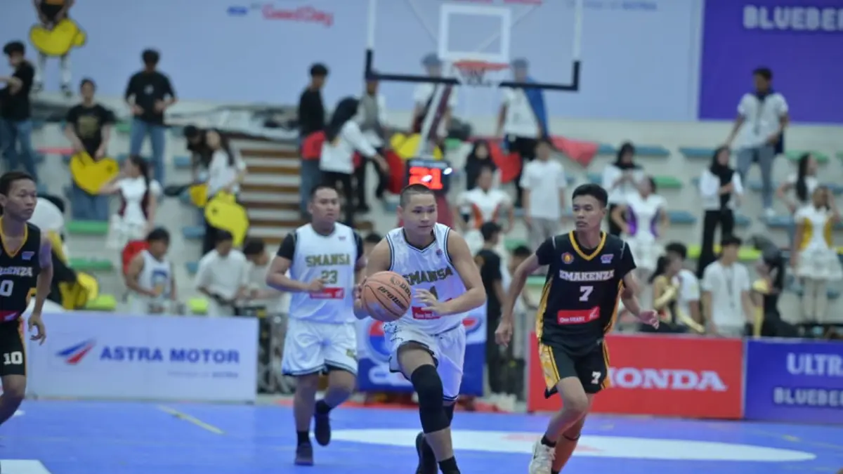 Sean Jason dari SMAN 1 Balikpapan resmi menjadi bagian dari DBL All-Star 2026. (DONI ADITYA/KALTIM POST)