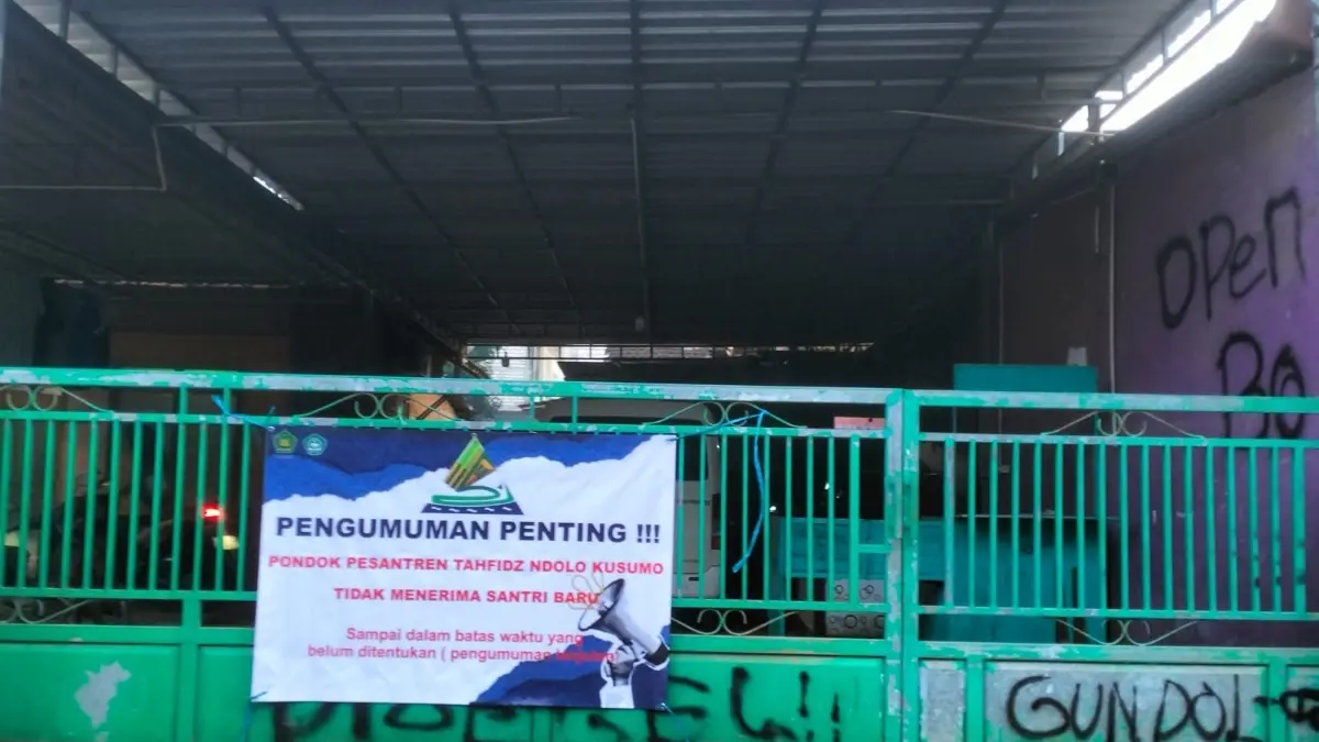 Pendiri Pondok Pesantren Tahfidz Ndolo Kusumo, Kabupaten Pati, diduga telah melakukan pelecehan seksual terhadap 50 santriwati dari 110 santriwati yang terdaftar. (FOTO: IST)