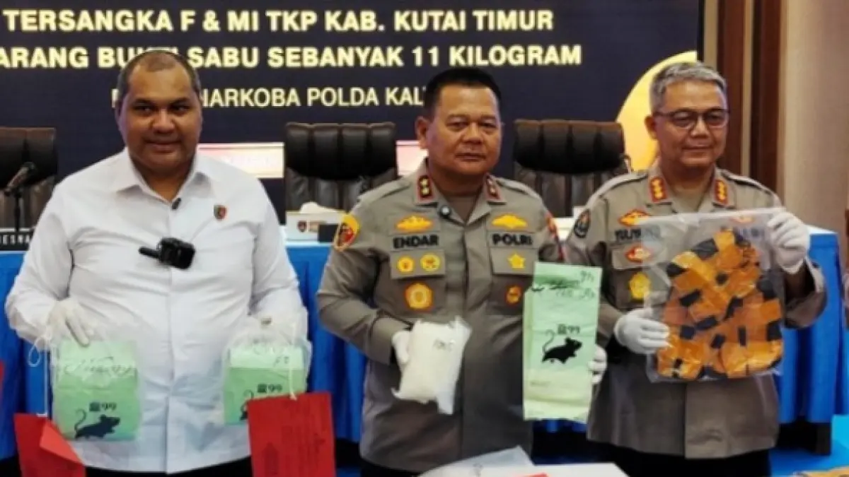 NARKOBA: Pengungkapan sabu belum lama ini dilakukan jajaran Ditresnarkoba Polda Kaltim, modus kemasan baru dengan logo tikus, pergantian kemasan diduga menjadi strategi para pelaku.