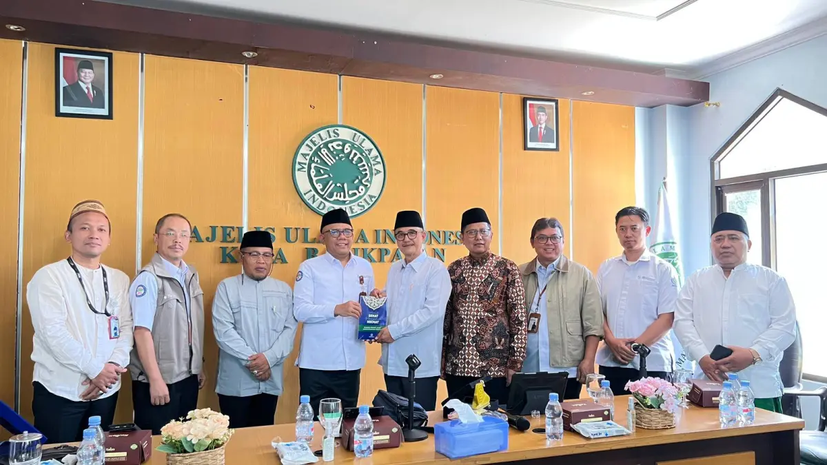 SINERGI: Jajaran direksi BPJS Kesehatan bersinergi bersama MUI Kaltim dalam upaya perkuat pemahaman kepada masyarakat tentang program jaminan kesehatan nasional.