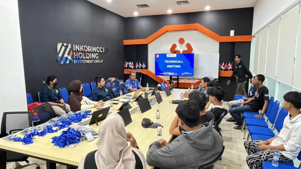 URUSAN TEKNIS : Kegiatan technical meeting diikuti oleh seluruh peserta dan perwakilan Balistik.