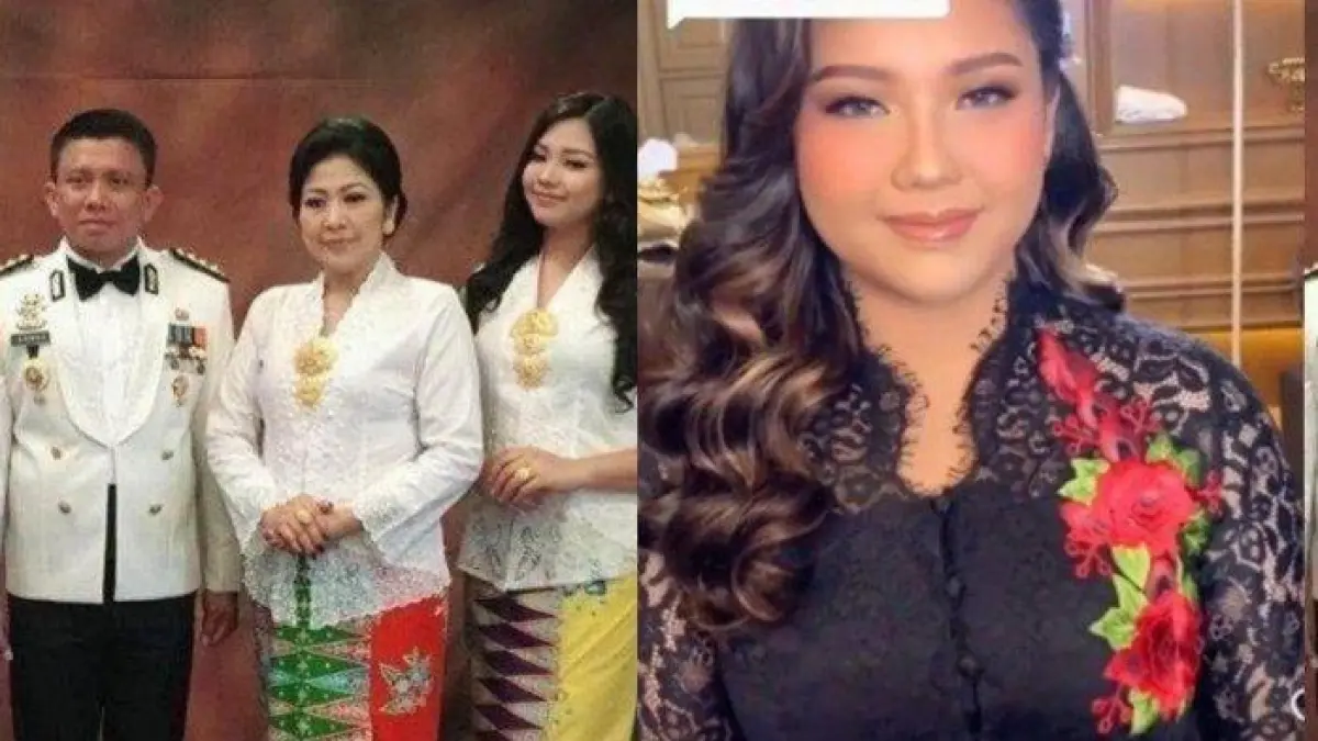 Ferdy Sambo bersama istri dan putri sulungnya yang kini menyandang gelar dokter. 