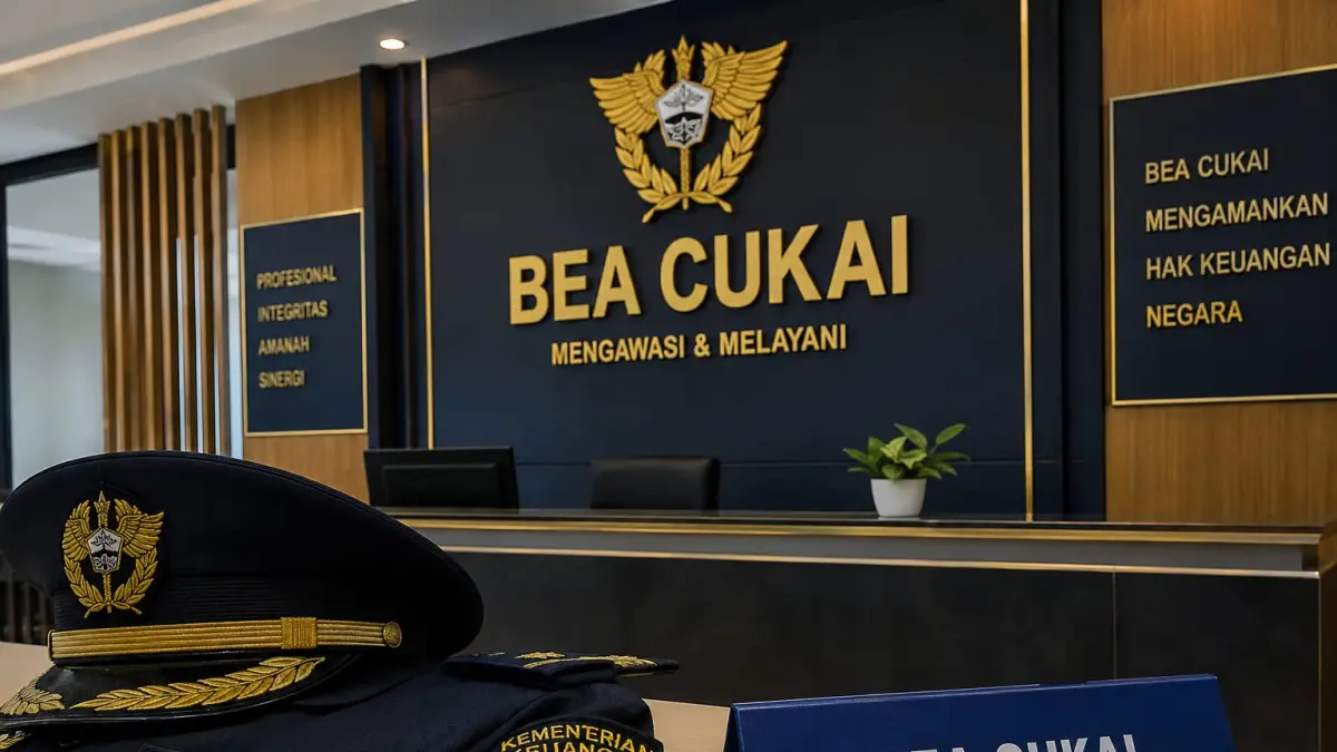 Ilustrasi Bea Cukai.