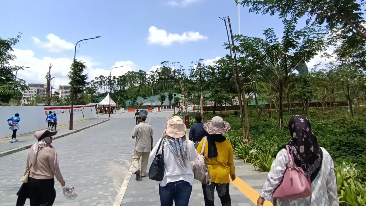 MENINGKAT: Sejak adanya IKN, mobilitas orang dan barang menjadi sangat bergantung pada penerbangan.