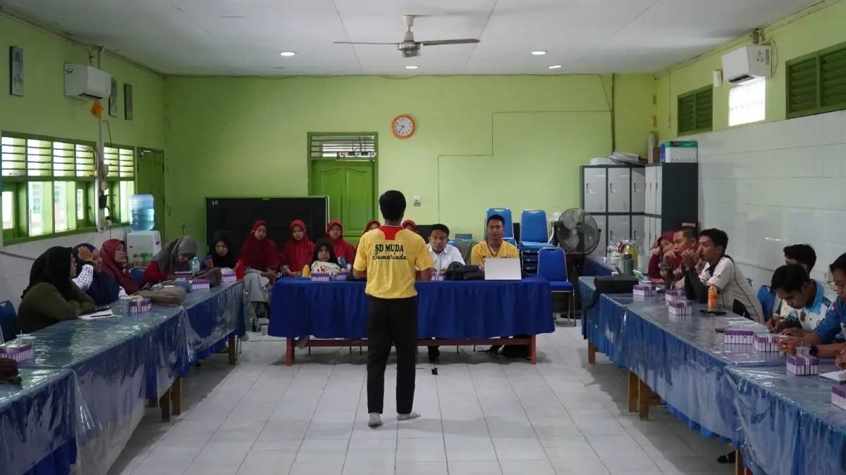 Pelatihan guru olahraga sekolah Muhammadiyah se-Samarinda berlangsung lancar dan penuh semangat di Samarinda, Rabu (6/5/2026).