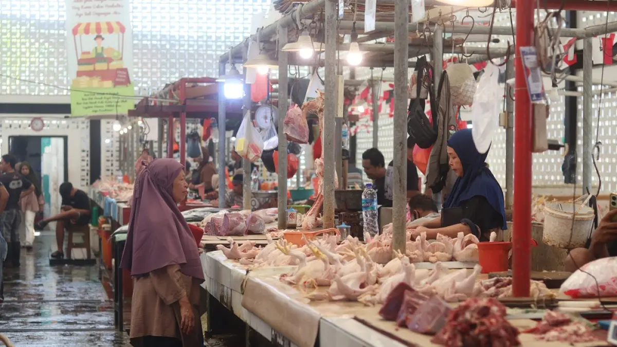 DIPANTAU: Komoditas seperti daging ayam ras, ikan layang, cabai rawit, jeruk, hingga ketimun memberikan sumbangan besar terhadap penurunan inflasi di Balikpapan.