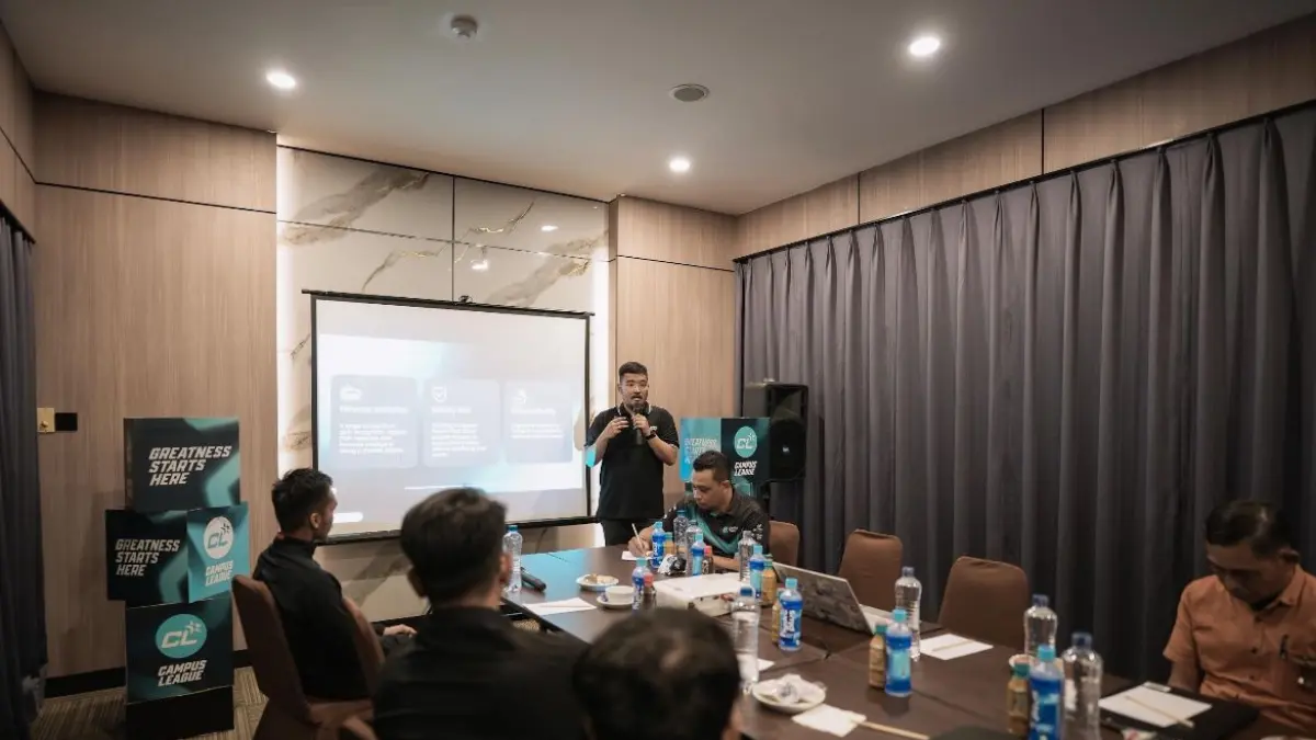 Proses Technical Meeting antara Campus League dengan perwakilan empat tim peserta Campus League Basketbal Regional Samarinda. (IST)

&nbsp;



&nbsp;