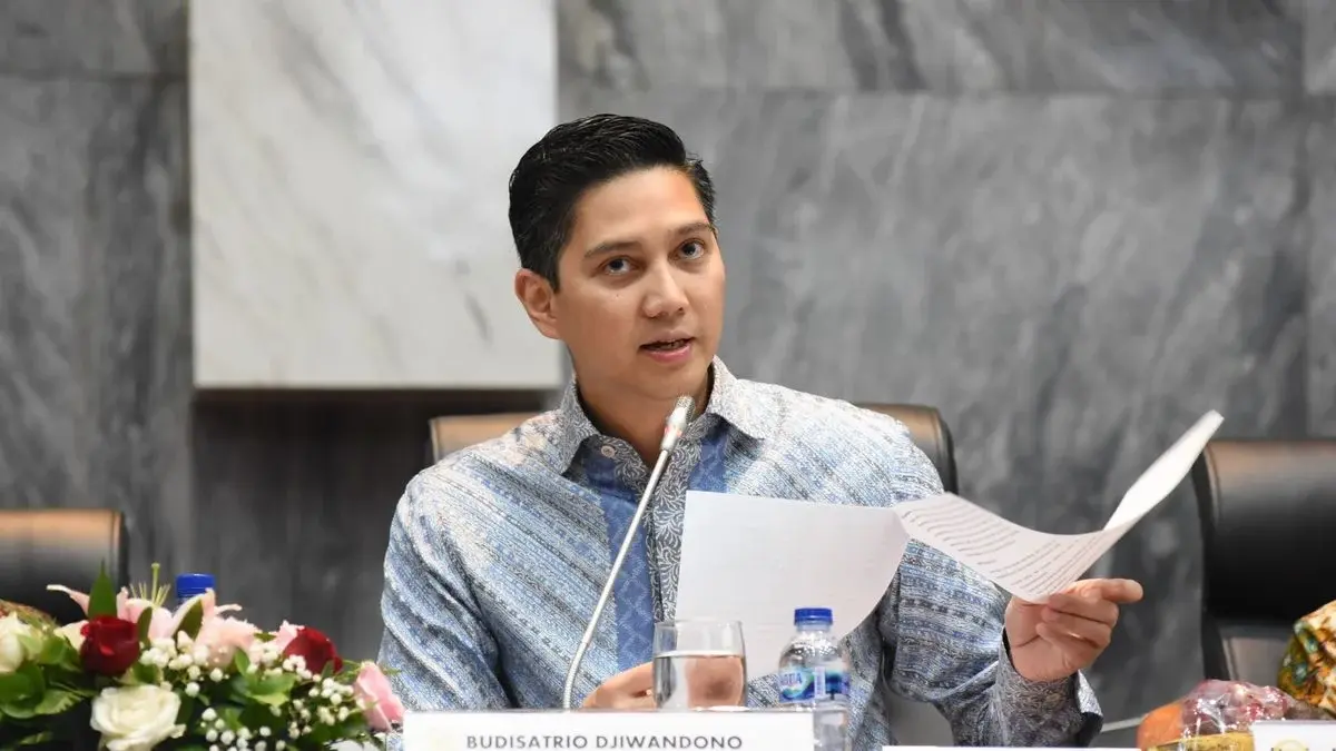Anggota DPR RI asal daerah pemilihan (dapil) Kaltim Budisatrio Djiwandono. 