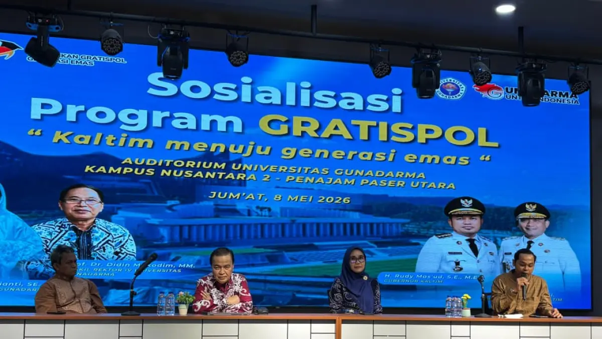 Penyaluran program Gratispol menyasar ratusan mahasiswa angkatan 2025 dan 2026 sebagai komitmen peningkatan SDM di sekitar Ibu Kota Nusantara.