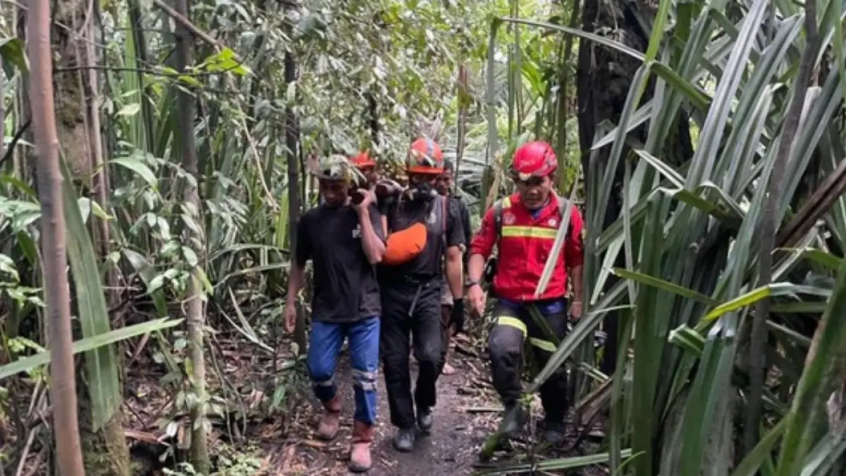 Tiga jenazah korban erupsi Gunung Dukono Halmahera Utara akhirnya ditemukan. (FOTO: IST)