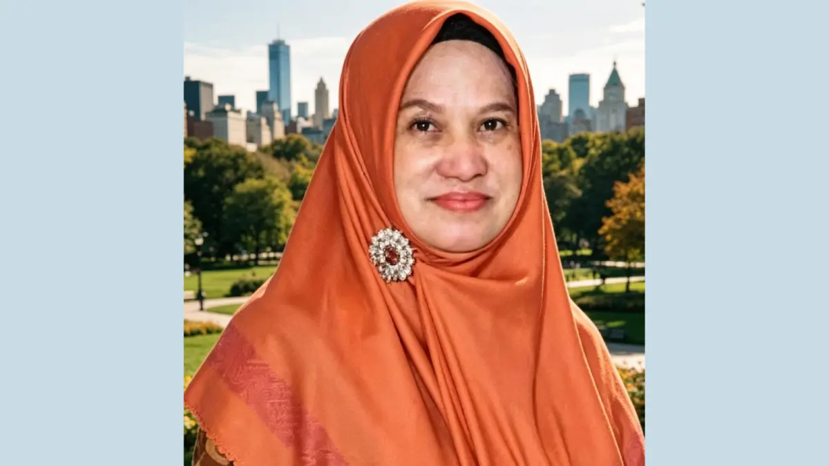 Ketua STIKES Mutiara Mahakam Samarinda Herni Johan.