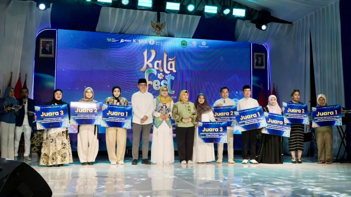 Penyelenggaraan KalaFest 2026 menjadi bukti konkret sinergi antara Bank Indonesia, pemerintah daerah, dan mitra strategis dalam mendorong penguatan ekosistem halal yang inklusif dan berkelanjutan di Kaltim. (RADEN RORO MIRA/KALTIM POST)