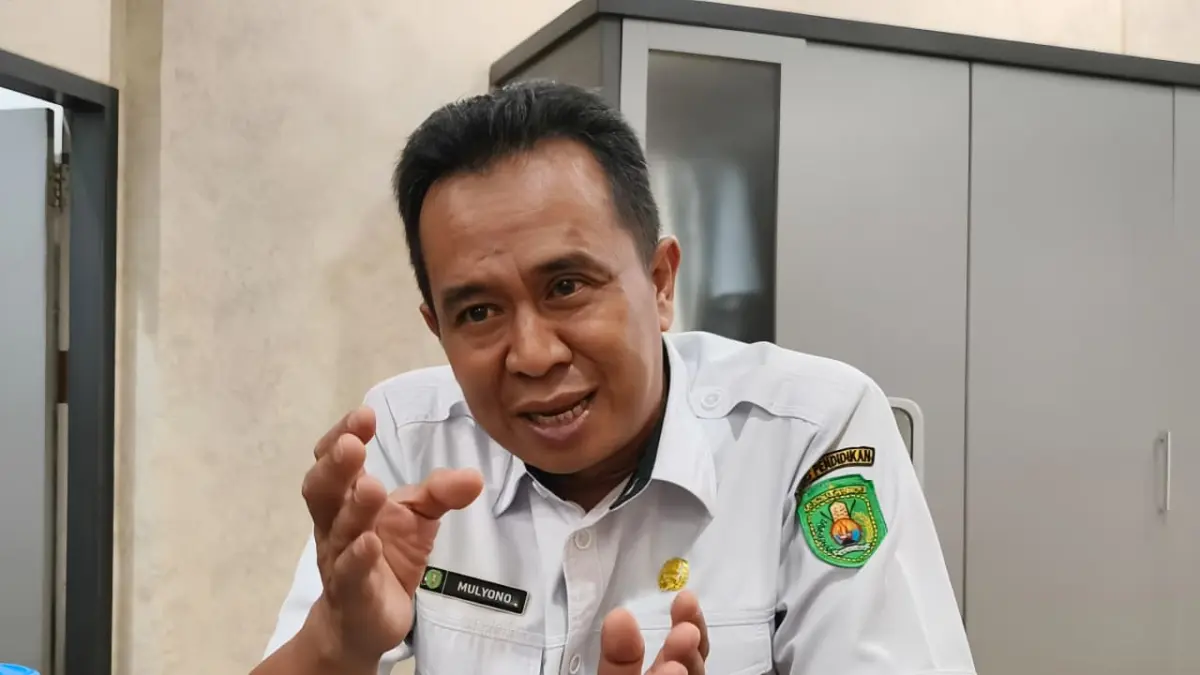 Kepala Disdikbud Kutim, Mulyono. (Jufriadi/KP)