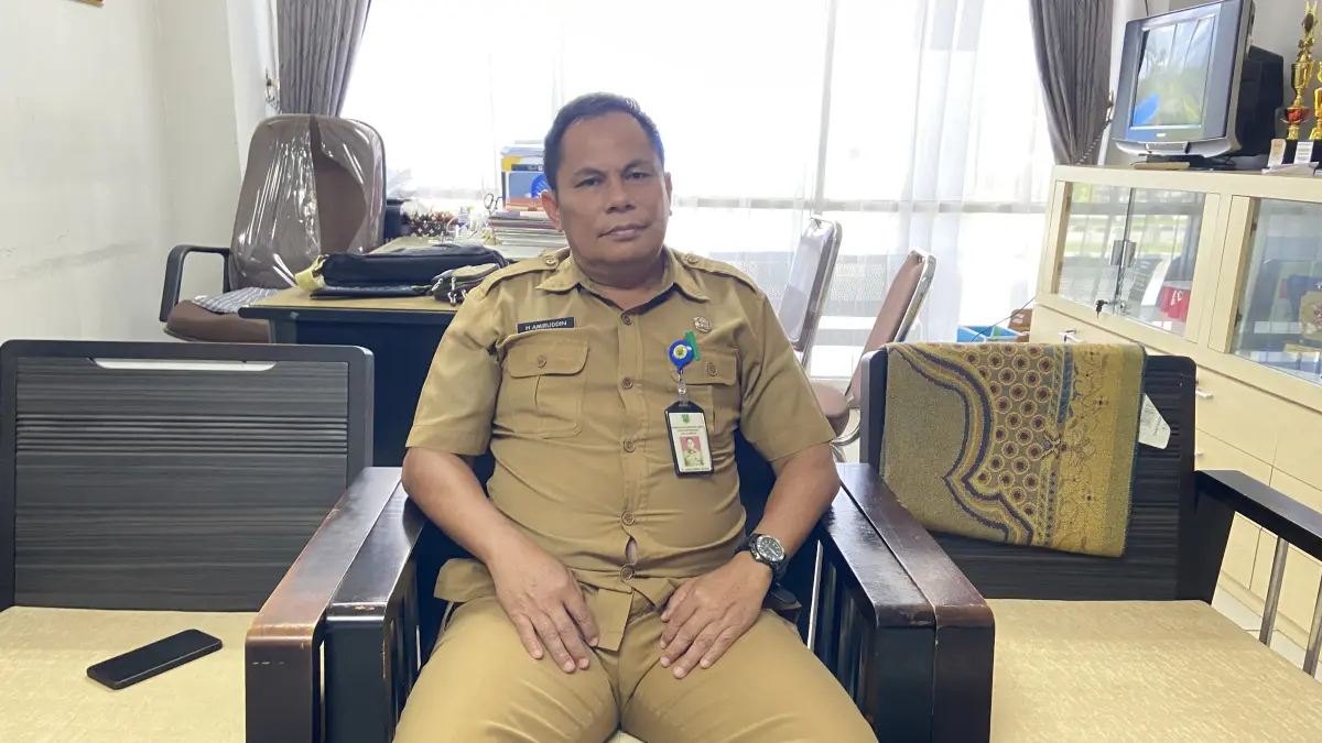 Kepala Dispora Berau, Amiruddin (ARTA KUSUMA YUNANDA/BP)