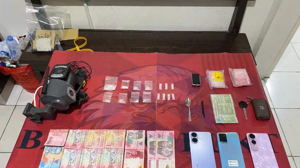 TERKUAK: Kasus sabu-sabu kembali di Kabupaten Paser di Kecamatan Long Ikis.&nbsp;