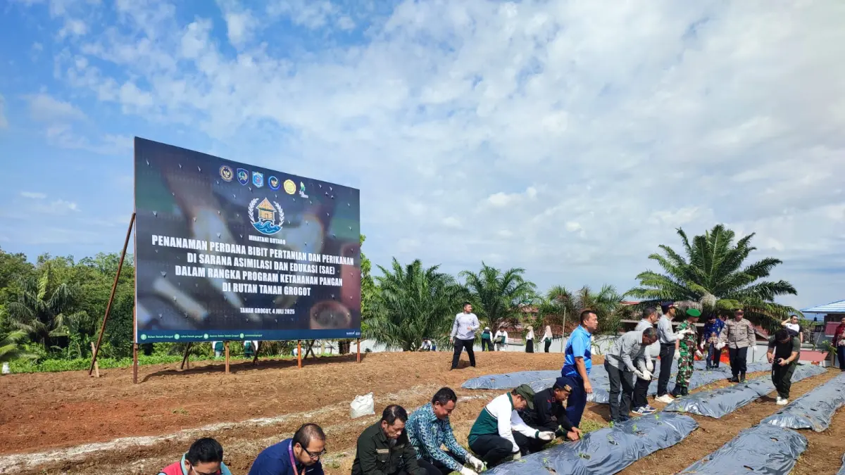 Fasilitas pengolahan makanan di Rutan Tanah Grogot yang diproyeksikan menjadi titik strategis program Makan Bergizi Gratis (MBG) di Paser. (FOTO: NAJIB/KP)