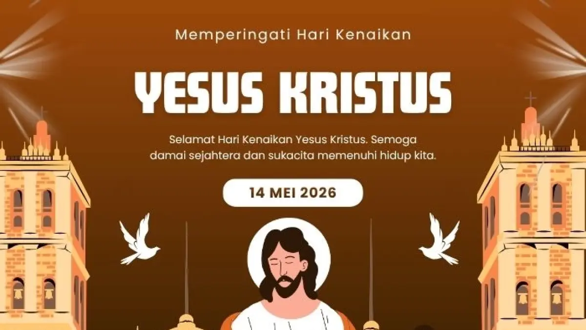 Hari Kenaikan Yesus Kristus 2026.