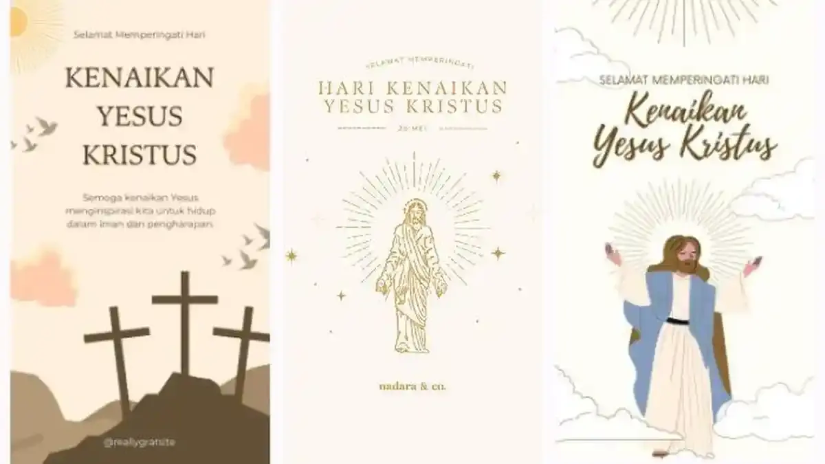 Perayaan Hari Kenaikan Yesus Kristus.