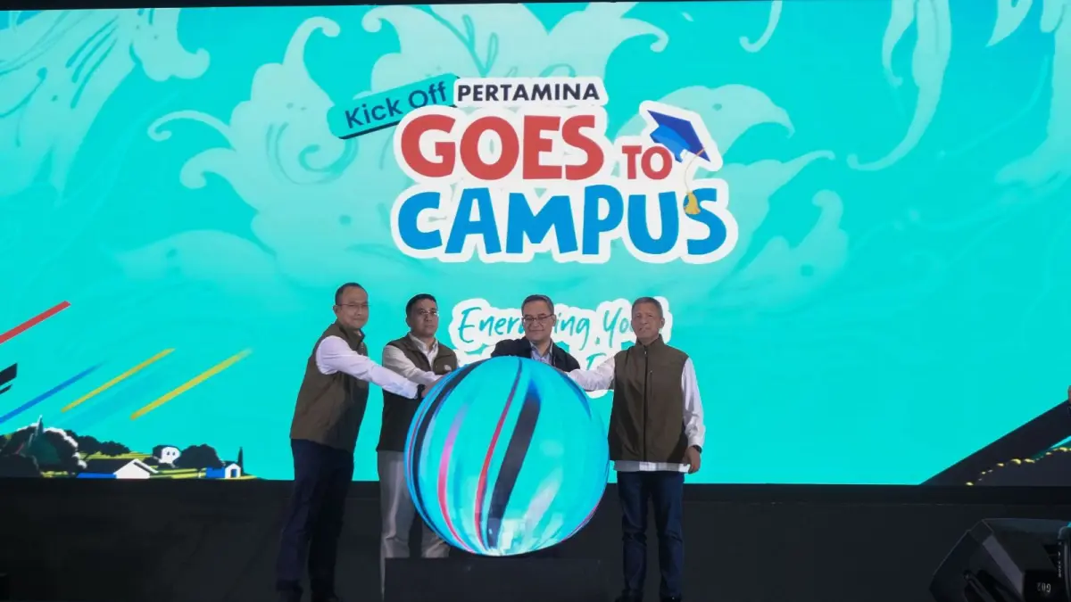 KEMBANGKAN TALENTA MUDA: Melalui Pertamina Goes to Campus 2026, Pertamina tidak hanya memberikan kompetisi, tetapi juga membangun ekosistem pengembangan talenta yang komprehensif.