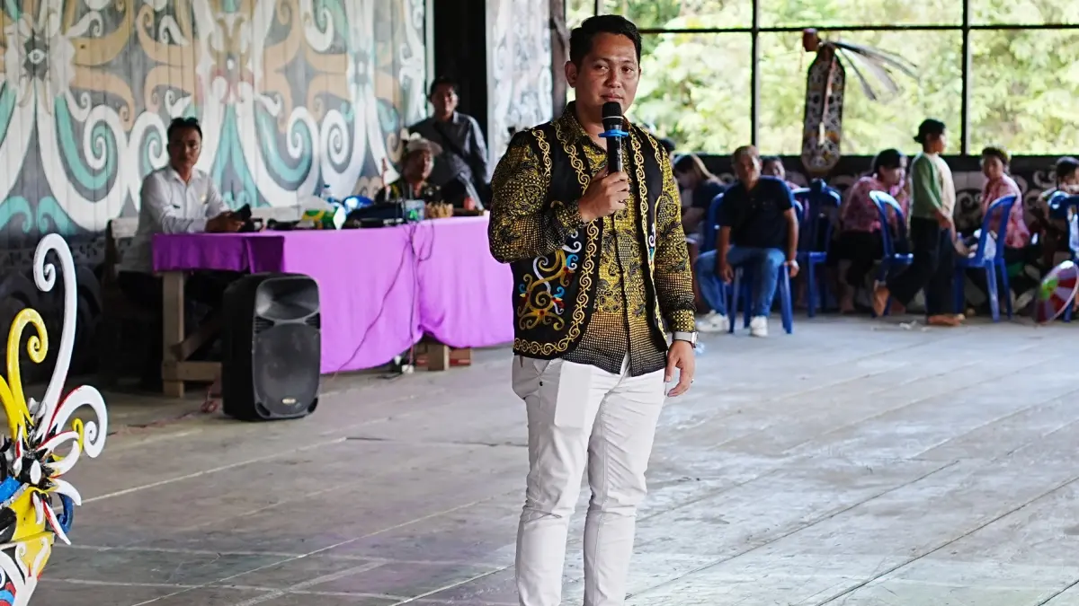 Ketua Komisi II DPRD Mahakam Ulu (Mahulu) Gohen Merang Sapulete 