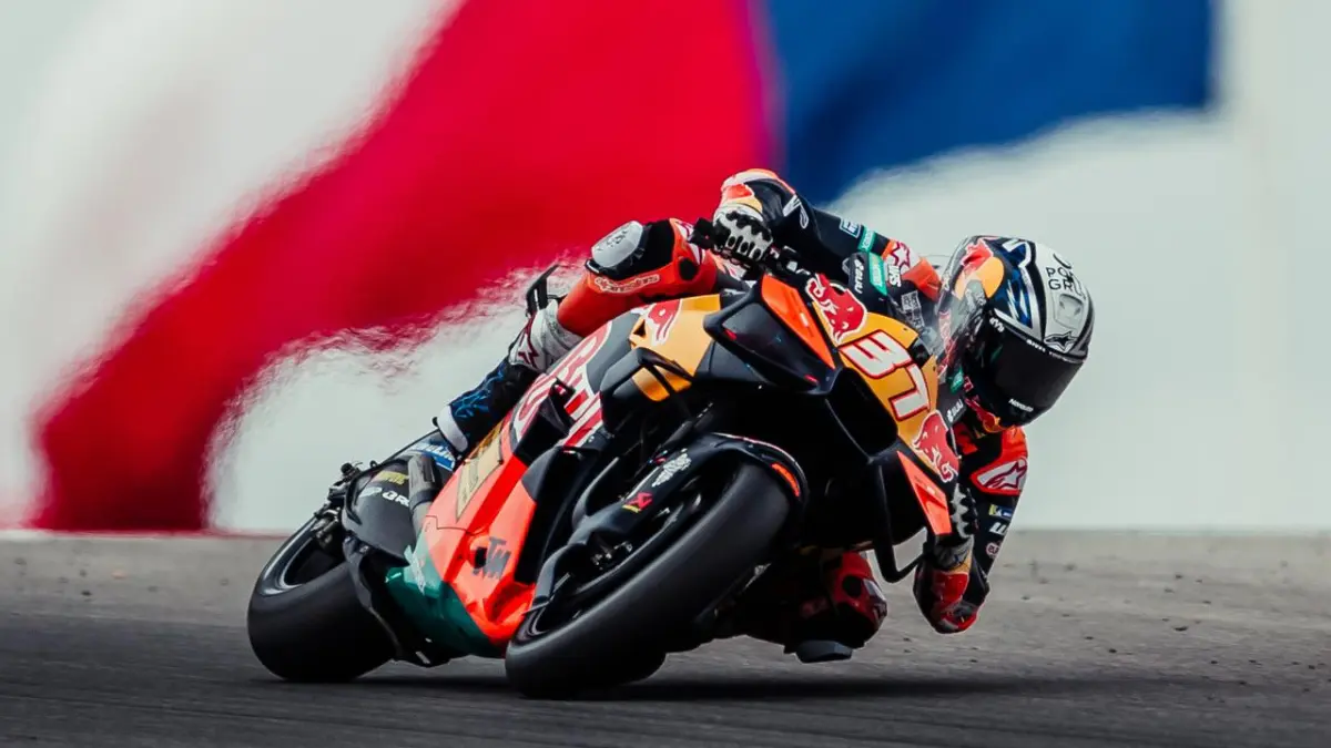 Pedro Acosta pada MotoGP 2026. (X/KTM)