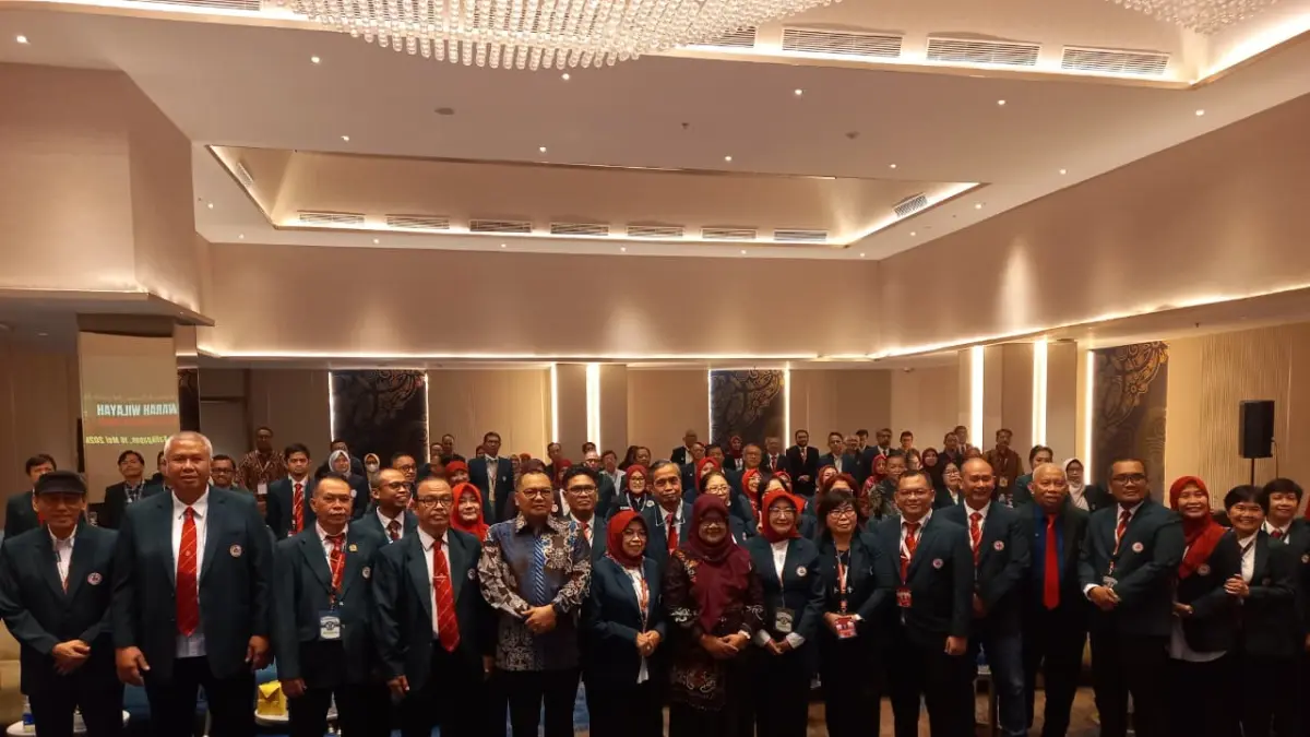 PILIH NAKHODA BARU: Muswil Ikatan Dokter Indonesia (IDI) Provinsi Kalimantan Timur 2026 yang dihelat di Nusantara Ballroom, Hotel Astara, Sabtu (16/5).