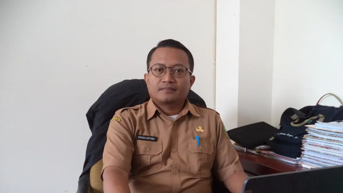 Kepala Bagian (Kabag) Perekonomian Penajam Paser Utara Krisna Aditama. AHMAD MAKI/KP