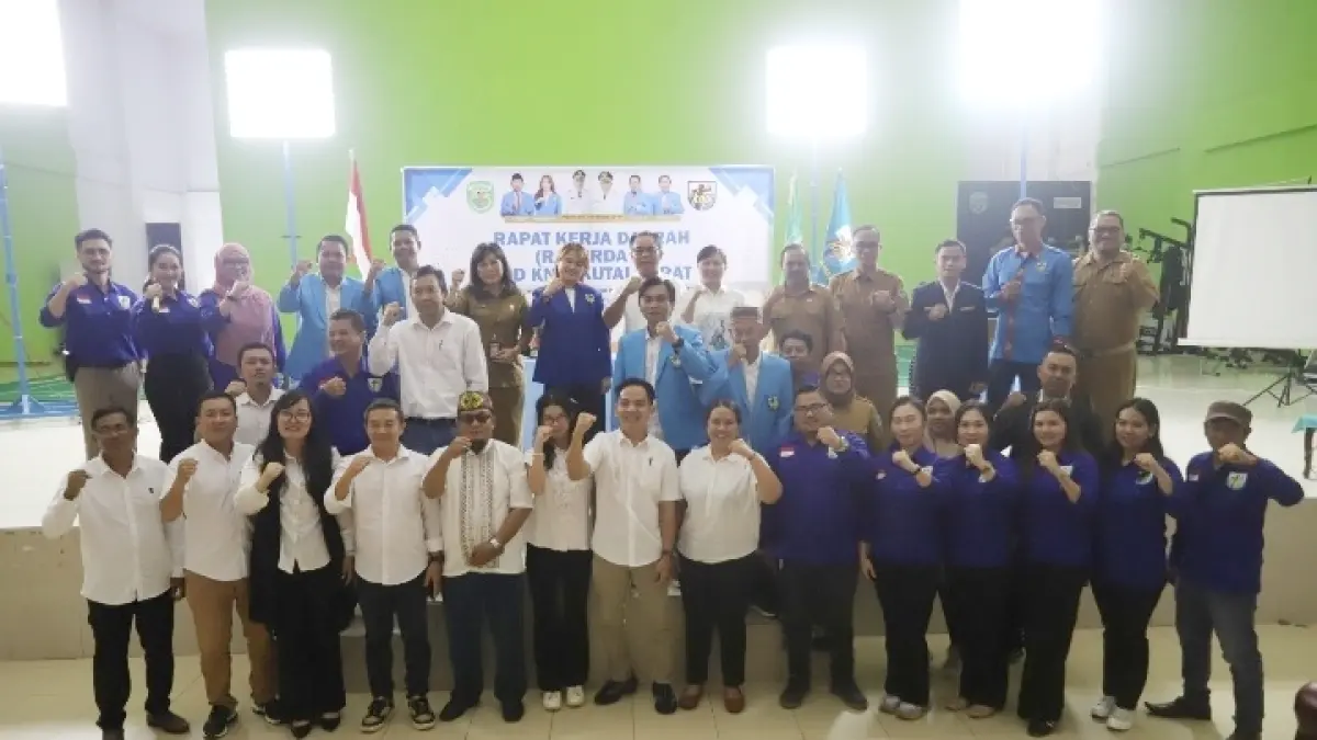 Pembukaan rapat kerja DPD KNPI Kutai Barat tahun 2026. (IST)

&nbsp;